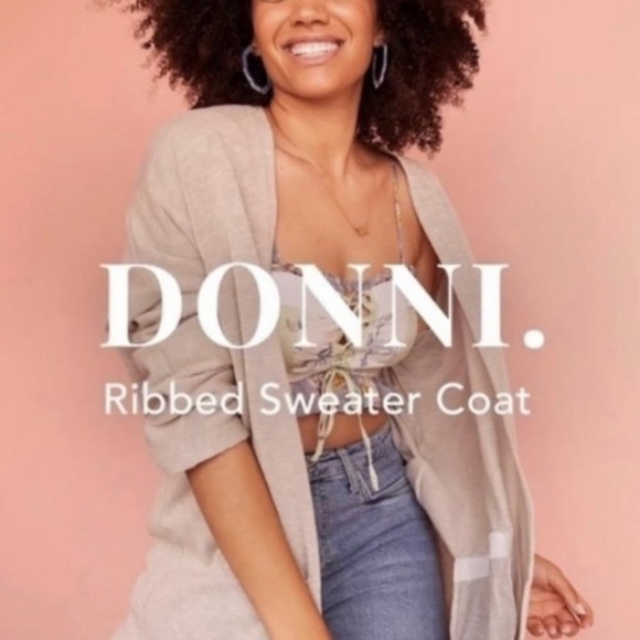 Taupe Lightweight Cardigain - Picture 5 of 5